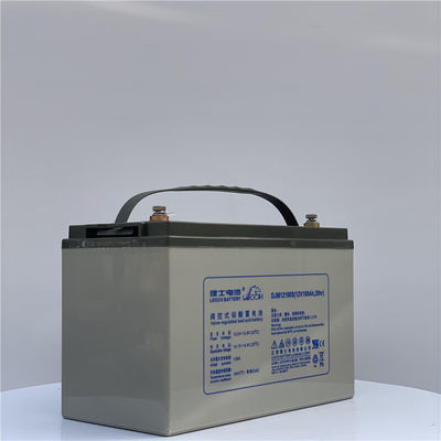 Max.Current de charge 25A 12V100Ah Batterie au plomb acide pour système d'alimentation en énergie solaire