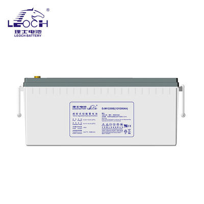 12V200Ah Leoch Batterie rechargeable DJM12200S pour le système d'alimentation en énergie solaire