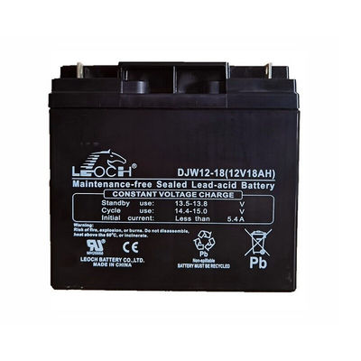 Batterie au plomb 12V18Ah rechargeable DJW12-18 pour système de stockage d'énergie solaire