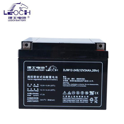 Batterie au plomb 12V24Ah pour communication électrique UPS stockage d'énergie solaire DJW12-24s