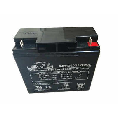 Leoch DJW12-20 batterie de remplacement 12V20Ah pour équipement médical de communication électrique UPS