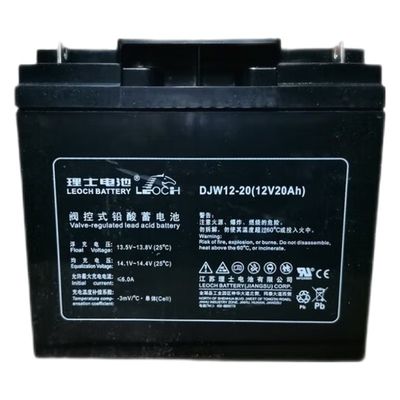 Leoch DJW12-20 batterie de remplacement 12V20Ah pour équipement médical de communication électrique UPS