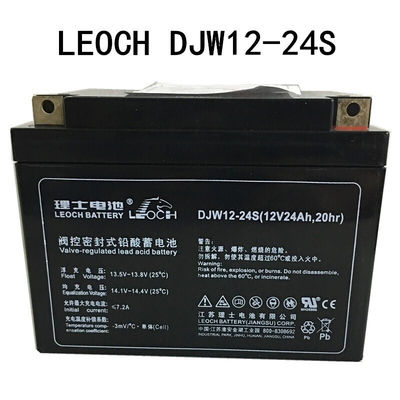 Remplacement de la batterie Leoch DJW12-24s 12V24Ah batterie au plomb acide pour la communication électrique