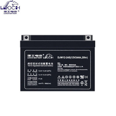Remplacement de la batterie Leoch DJW12-24s 12V24Ah batterie au plomb acide pour la communication électrique