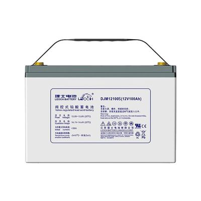 Batterie Leoch DJM12100S 12V100Ah pour le stockage de l'énergie solaire