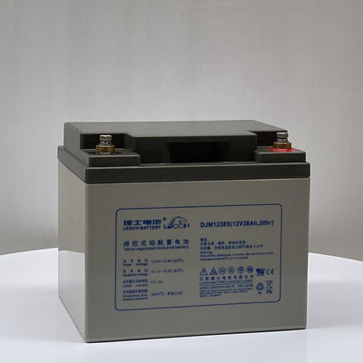 Batterie au plomb acide de 12V38Ah pour le stockage d'énergie solaire Système éolien de puissance par Leoch Battery