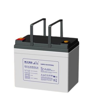 130±1mm largeur batterie Leoch DJW12-33 batterie au plomb acide 12V33Ah pour le système d'énergie solaire