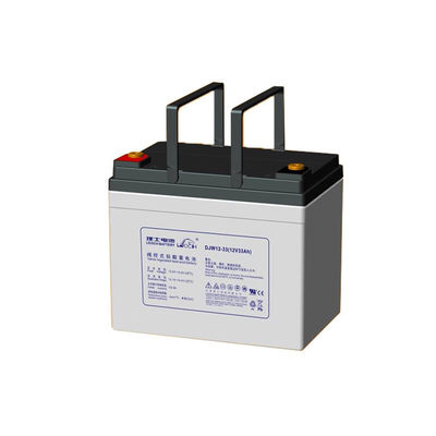 130±1mm largeur batterie Leoch DJW12-33 batterie au plomb acide 12V33Ah pour le système d'énergie solaire