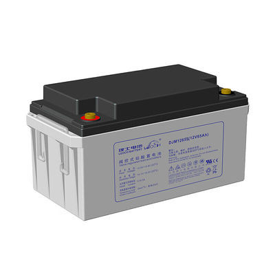 12V65Ah Leoch batterie DJM1265S pour le système d'alimentation du stockage d'énergie solaire et l'alimentation UPS